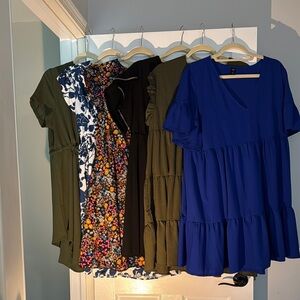 SHEIN curve 0XL dress haul!